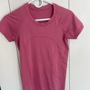 Women's Pink Athletic Top